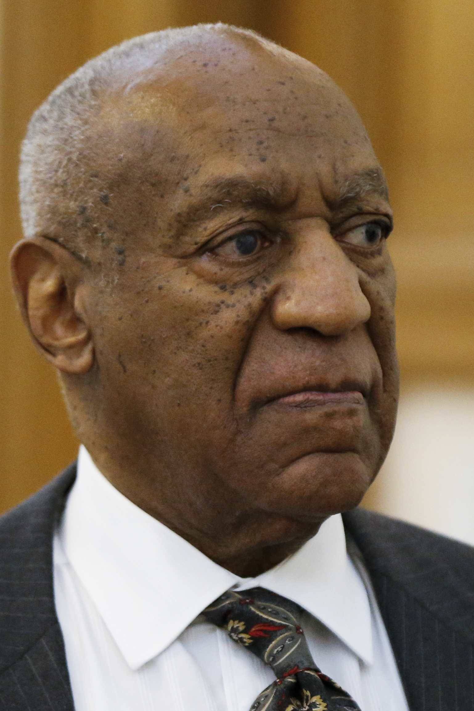 Bill Cosby departs the Montgomery County Courthouse after a preliminary hearing in Norristown