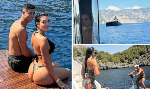 Georgina i Ronaldo mazili se na superjahti, a onda je stigao goli par i prepustio se strastima...