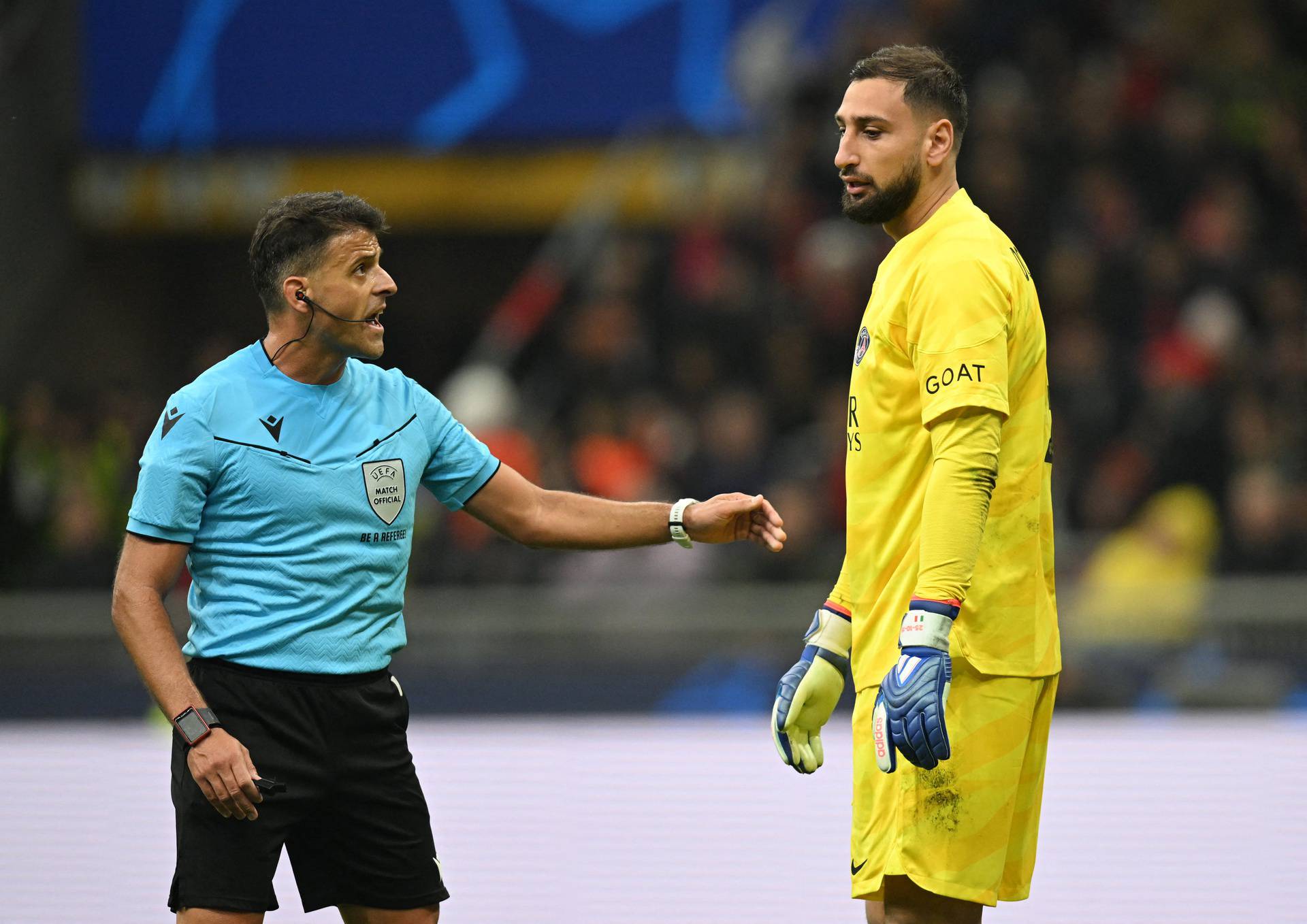 Champions League - Group F - AC Milan v Paris St Germain