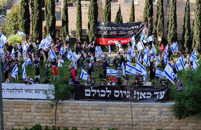 Veliki prosvjedu Jeruzalemu protiv vlade Netanyahua