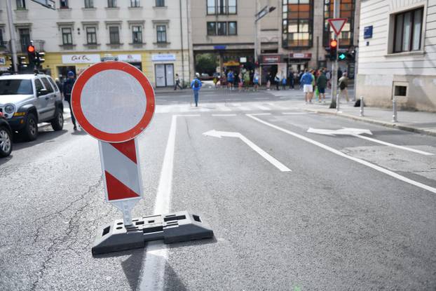 Zbog Zagrebačkog maratona zatvorene ulice u centru Zagrebab