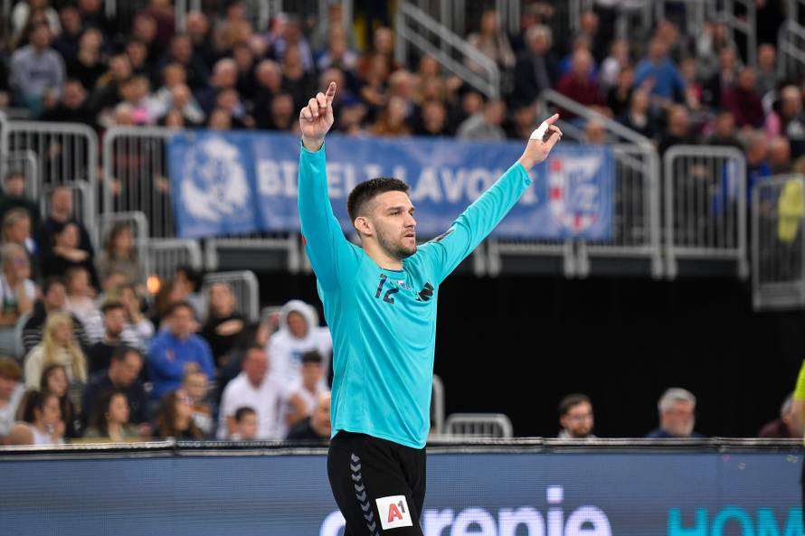 Susret 12. kola Lige prvaka između rukometaša Zagreba i Kolstada