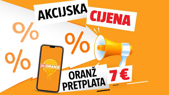 Još samo danas - uzmi godišnji 24 Oranž za samo 7 €