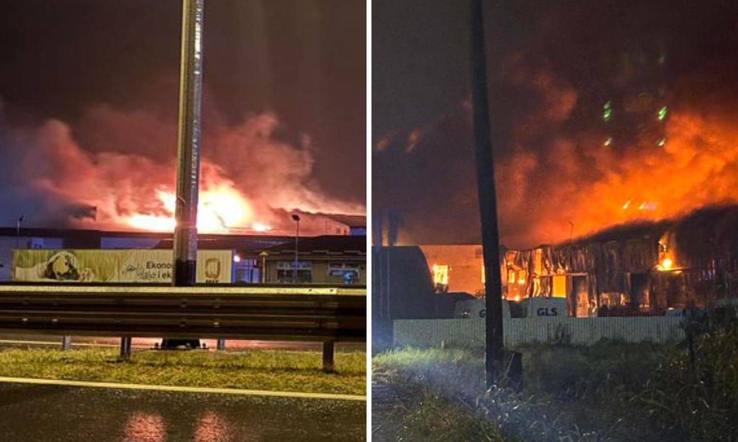 VIDEO 'Uspjeli smo obraniti benzinsku! Potrajat će cijeli dan kako bismo skroz ugasili požar'