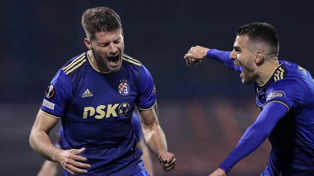 Zagreb: Utakmica UEFA Europske lige, GNK Dinamo - Rapid