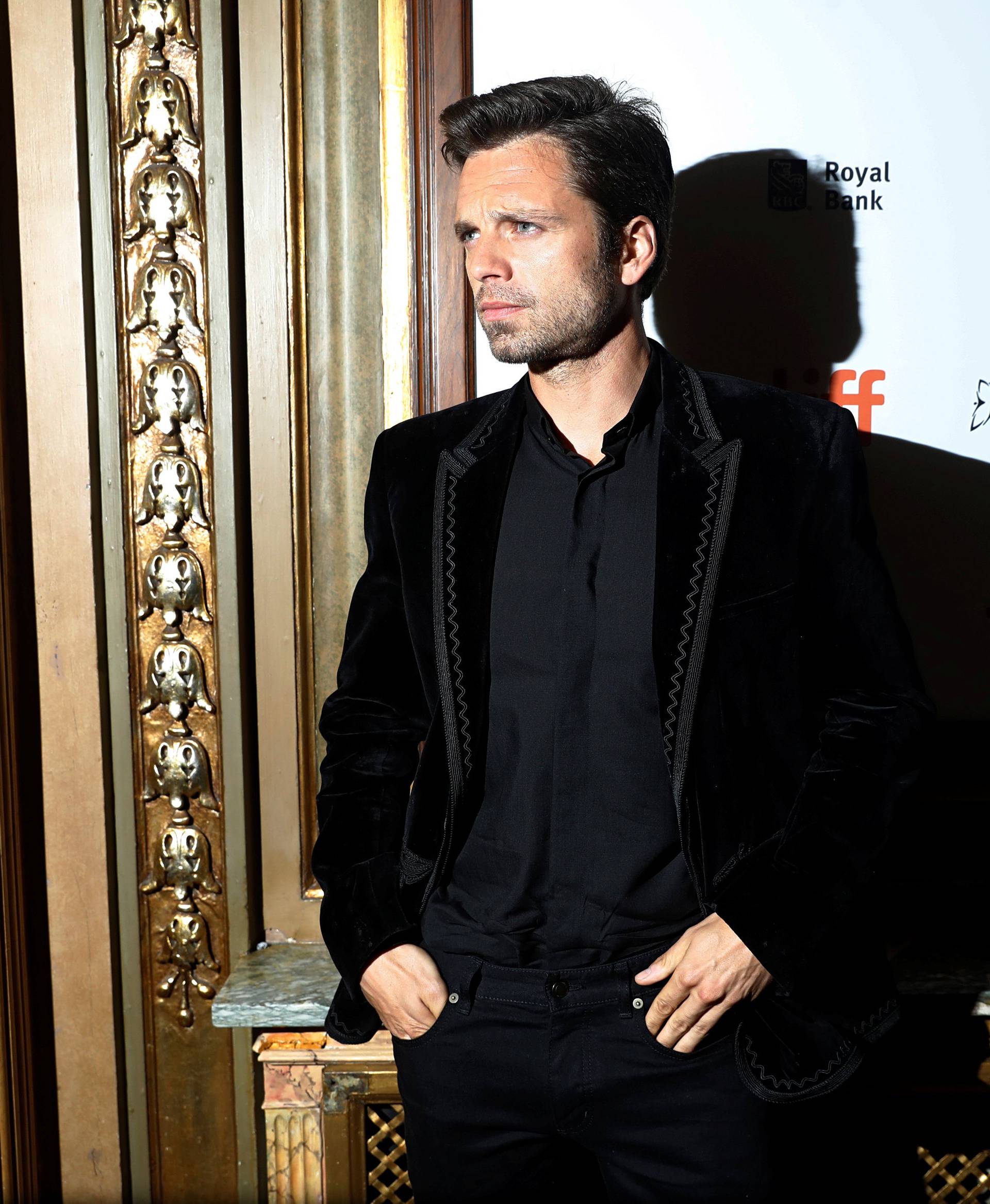 Actor Sebastian Stan arrives for the premiere of Destroyer at the Toronto International Film Festival (TIFF) in Toronto