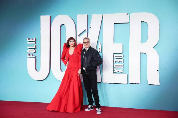 UK premiere of the film Joker: Folie A Deux at Leicester Square in London