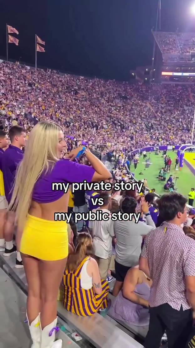 FOTO Brucošica skinula majicu pred punim stadionom. Priveli je: 'Tko će mi platiti jamčevinu?'