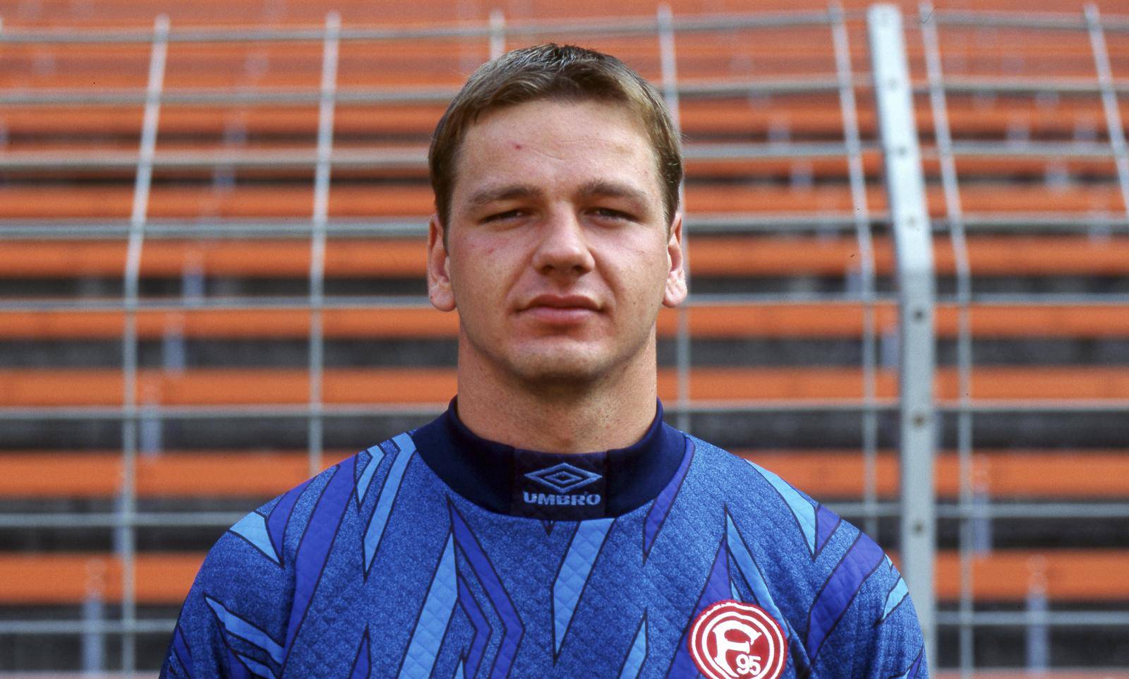 firo: football: football: archive photos, archive photo, archive images, 1. Bundesliga season 1995/1996, 95/96, photo session, press date, portraits of Fortuna Dusseldorf