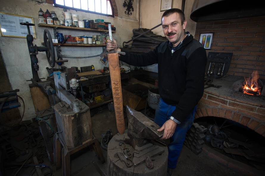 Slavonac Franjo jedini smije izrađivati templarske mačeve