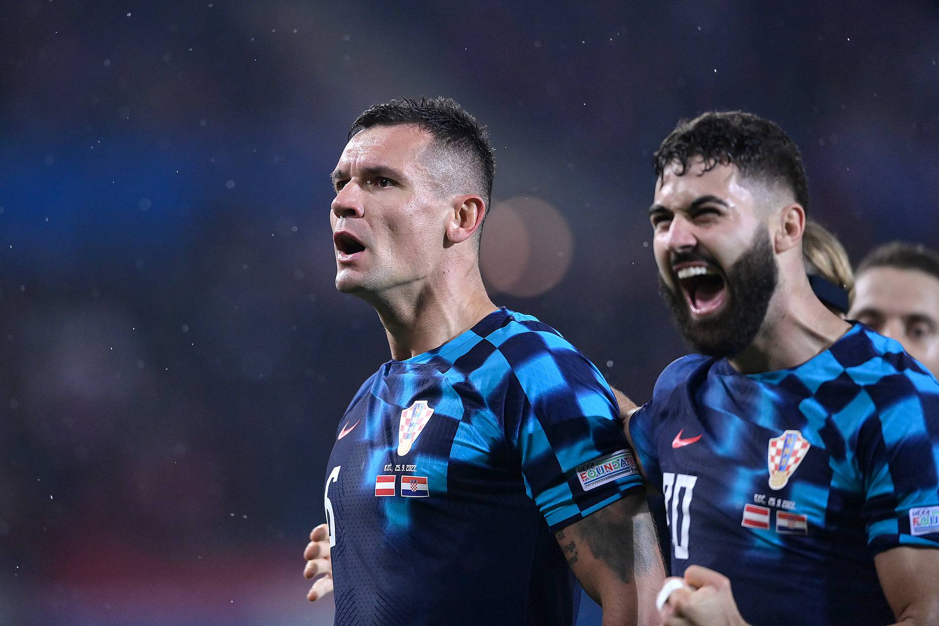 Pogotkom Dejana Lovrena za 3:1 Hrvatska povečala vodstvo protiv Austrije