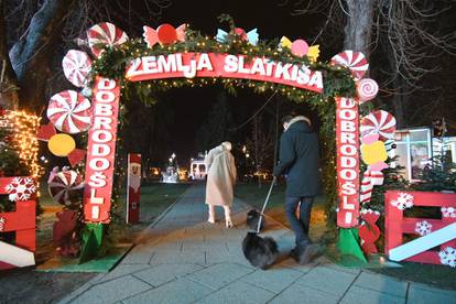 FOTO Advent u Bjelovaru: Cijeli grad pun je lampica i ukrasa