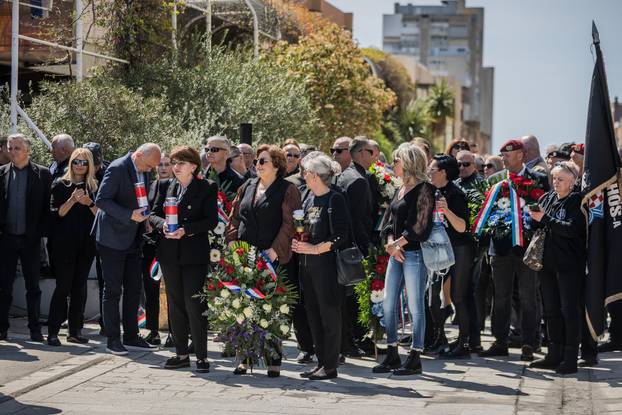 Proslava 35. Obljetnice od osnutka HOS-a u Splitu