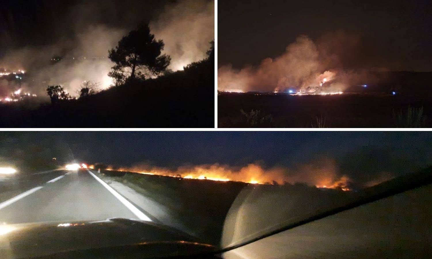 'Ljudi su umorni i iscrpljeni, ali bore se. Odbili smo požar od kuća, ali nismo ga lokalizirali'