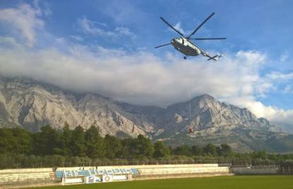 Planinar zapeo na Biokovu, helikopterom ga spasio HGSS