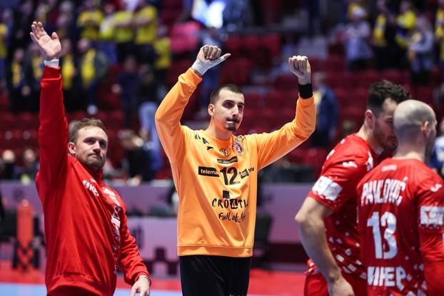 Susret &Scaron;vedske i Hrvatske u prvom krugu EHF Europskog prvenstva