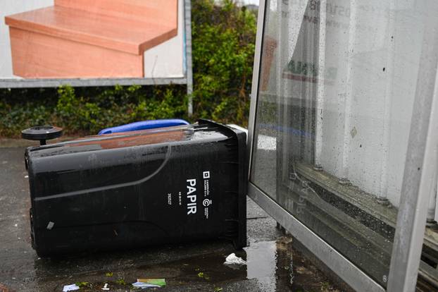 Olujno nevrijeme napravilo veliku štetu u Zagrebu