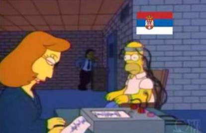 Srbi uhitili Homera Simpsona jer je Kosovac