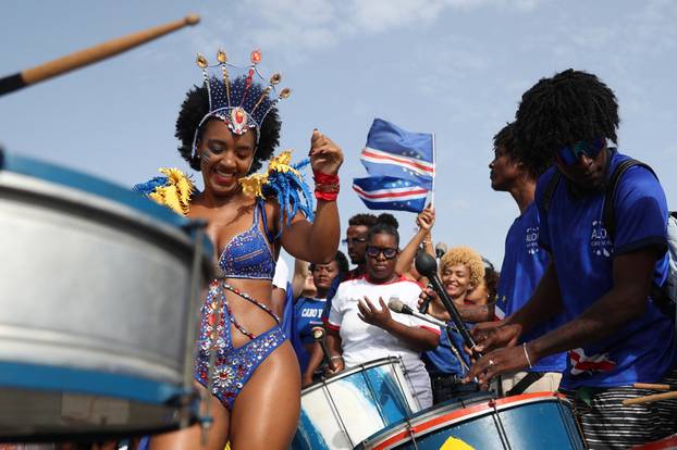 FIFA World Cup 2026 - Cape Verde arrive home in Praia