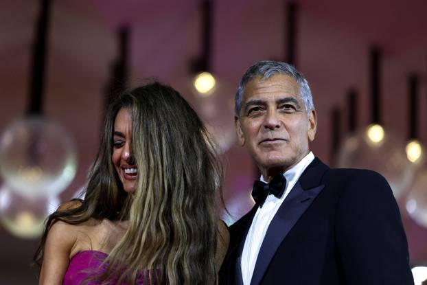 82nd Venice Film Festival - screening of the movie "Jay Kelly" in competition