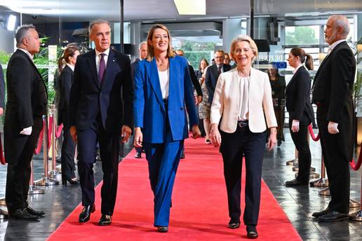 Von der Leyen: Voljela bih da otvorimo vrata Kanadi da bude prva pridru&zcaron;ena &ccaron;lanica EU