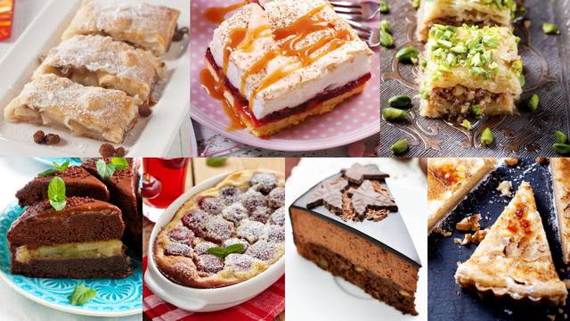 10 recepata za prefine kolače: Štrudle, gibanice, torte, pite...