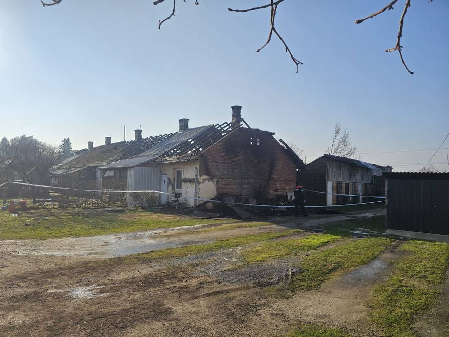 VIDEO Strašni prizori kraj Križa: 'Trčali smo van, od požara smo spašavali samo živu glavu'