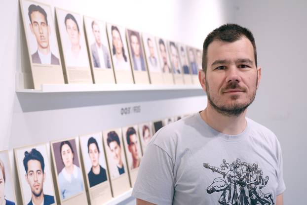 24sata Zagreb: Mario &Scaron;imunkovi&cacute;, autor izlo&zcaron;be "Izlo&zcaron;ba o jednoj mladosti"