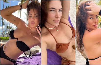 Senidah objavila seriju fotki u bikiniju, pjevačica je skijalište zamijenila plažom i palmama