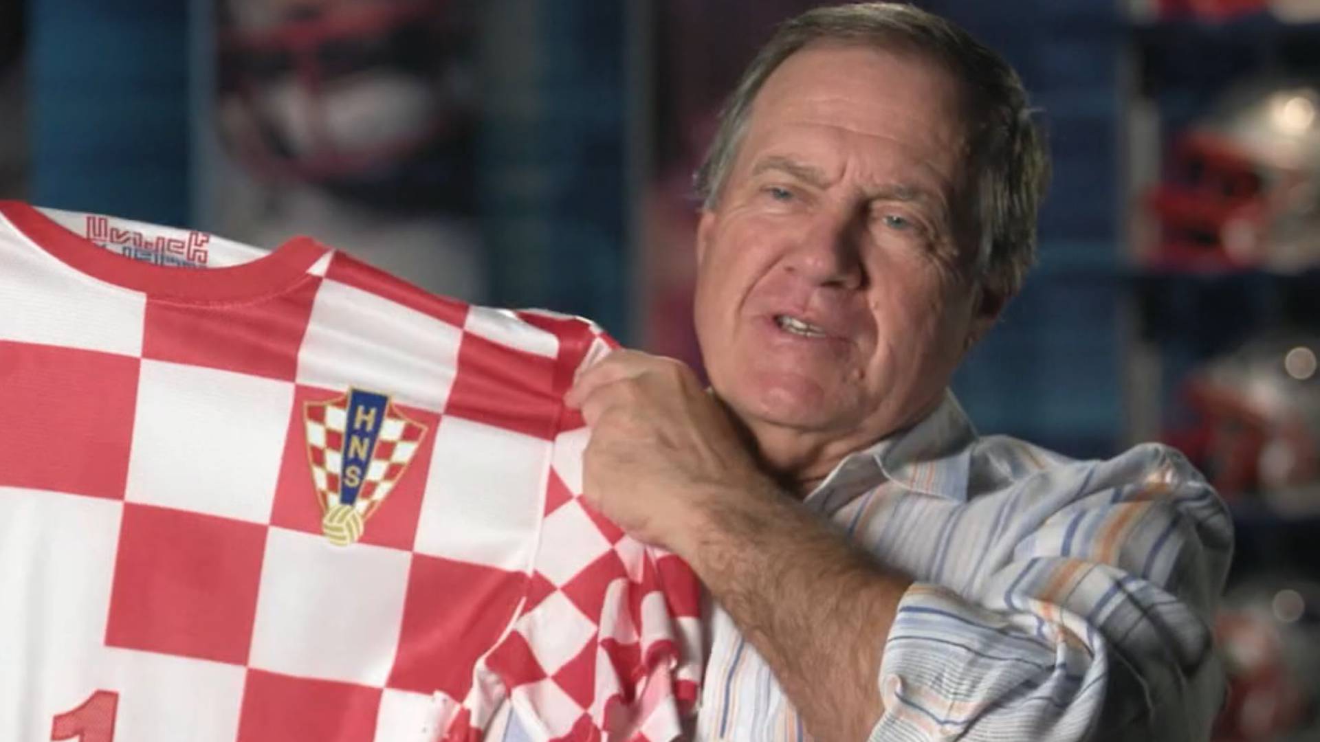 Belichick: Kad igra Hrvatska, izvučem ovaj dres i navijam...