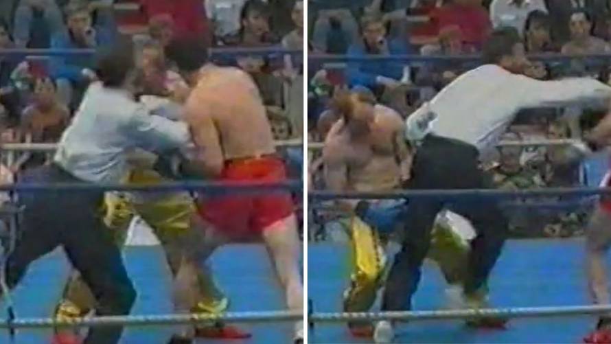 Moje je da ga pošaljem na pod: Brutalni Cikatićev nokaut iz '92.