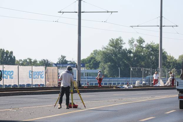 Zagreb: Obnovljeni istočni kolnik Jadranskog mosta otvoren je za promet