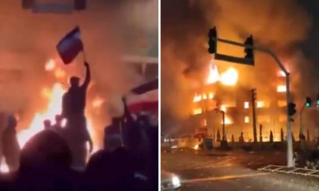 FOTO Iran gori. Trump prijeti, a prognani prijestolonasljednik kaže: Vraćam se u domovinu
