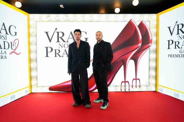 Ovako je bilo na premijeri 'Vrag nosi Pradu 2': Grubnić je nosio pletenice, Petko postao Priestly