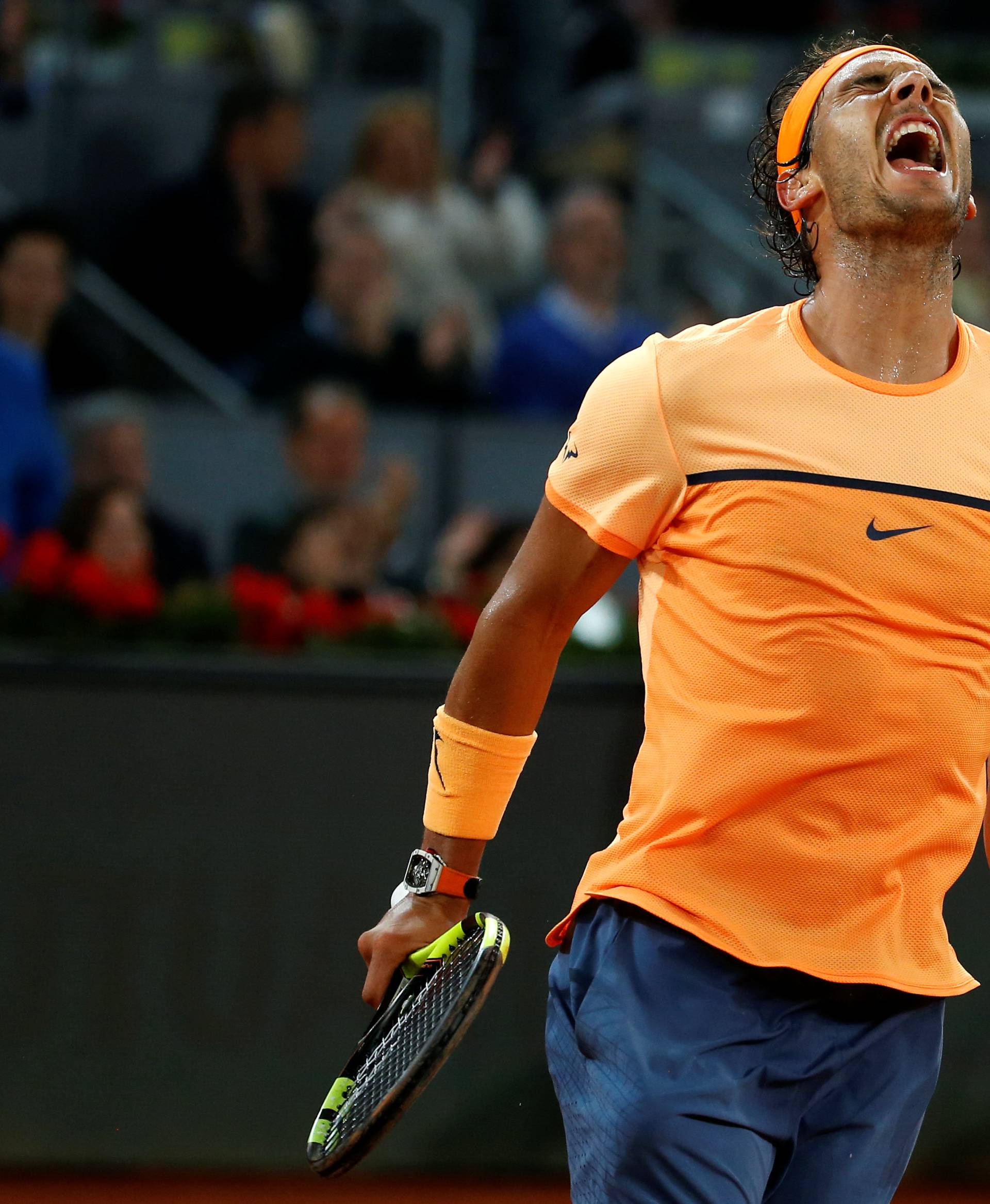 Tennis - Madrid Open - Rafael Nadal of Spain v Joao Sousa of Portugal