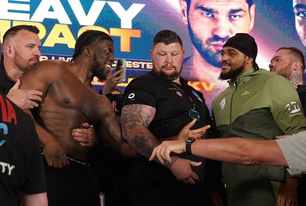 Manchester: Službeno vaganje uo?i me?a Joe Joyce - Filip Hrgovi?