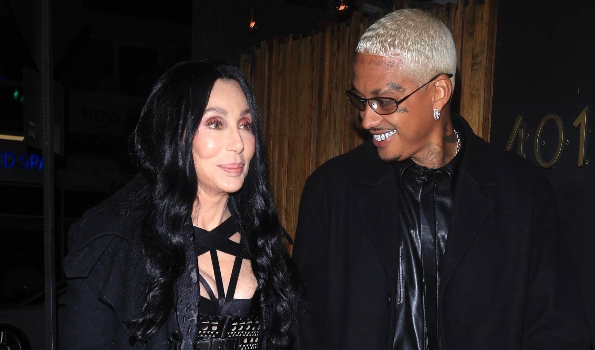 New couple alert? Cher and Amber Rose's ex Alexander Edwards are seen holding hands while arriving for dinner in West Hollywood