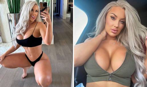 FOTO Bujna Amerikanka cijele je dane u tangicama:  Laci pjeva, bila je voditeljica, trenerica...