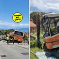 VIDEO Kaos kod Rijeke: Prazan autobus krenuo nizbrdo sa stajali&scaron;ta i zabio se u ogradu