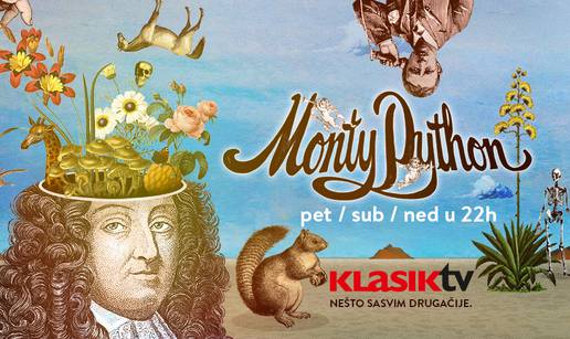 Humoristični Monty Python ekskluzivno na Klasik TV-u