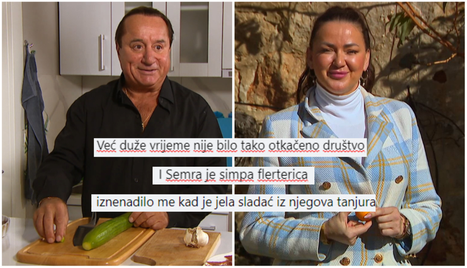 Dubravko flertao, a Semra jela iz njegovog tanjura: 'Baš bih volio da mi ga sada promućkaš'