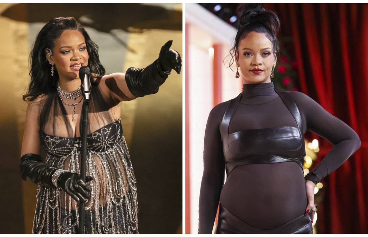 Rihanna se presvukla dva puta! U upečatljivom outfitu pokazala trbuščić i zapjevala 'Lift Me Up'