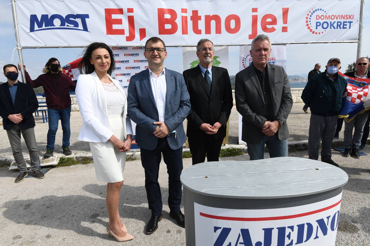 Domovinski pokret i Most - zajedno na lokalne izbore u Šibensko-kninskoj županiji