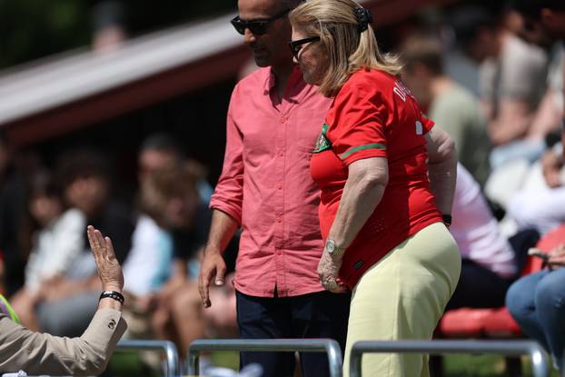 Sveti Martin na Muri: Maria Dolores dos Santos Aveiro došla podržati unuka na nogometnom turniru 