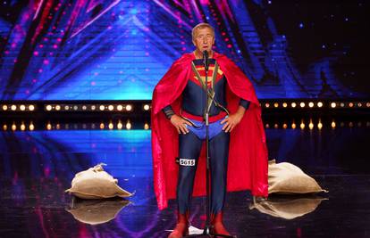 U 'Supertalentu' se pojavio i Superman, šokirao je žiri: Imate li vi tremu umjesto mene?