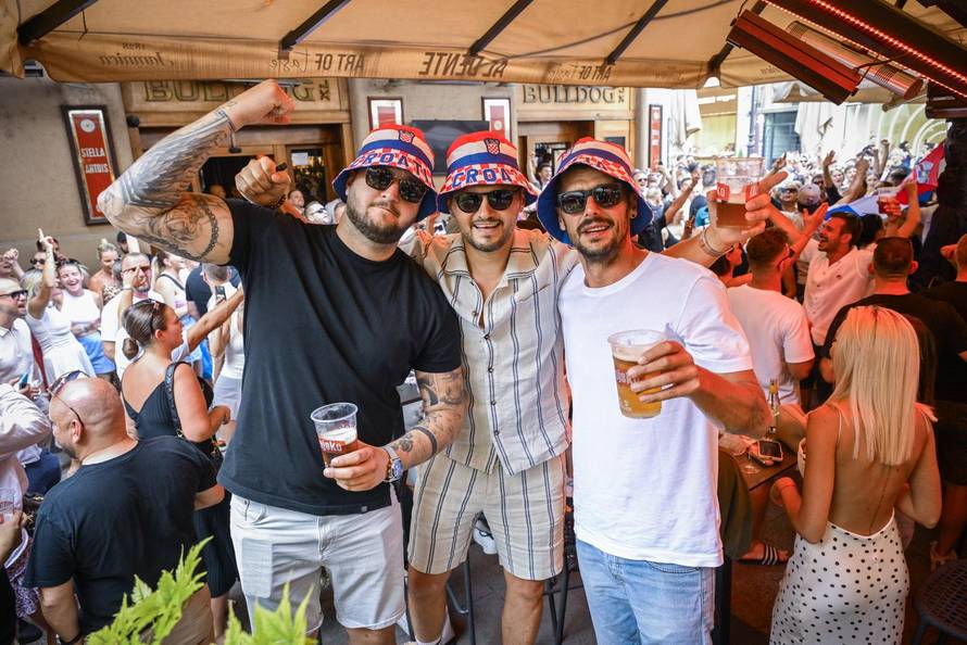 Zagreb: Atmosfera u centru grada uoči sutrašnjeg koncerta Marka Perkovića Thompsona