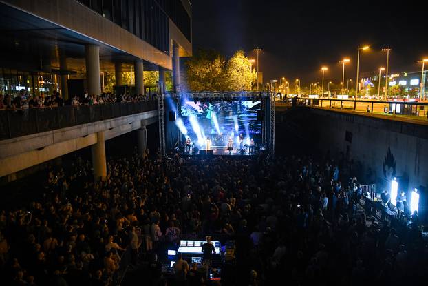 Zagreb: Koncert grupe Laibach u sklopu Ljeto na MSU