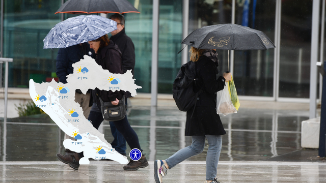 Evo kakvo nas vrijeme očekuje za Dan žena! Temperature i dalje do ugodnih 15 stupnjeva