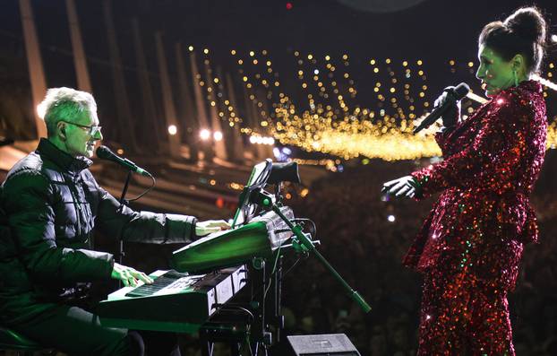 Split: Doček Nove godine na Rivi