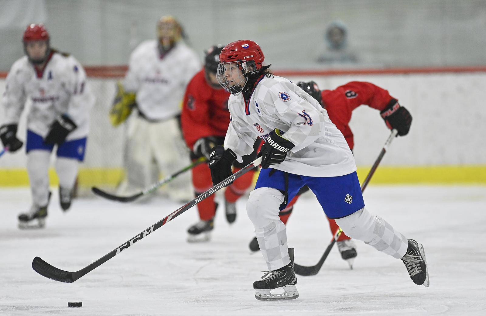 Zagreb: IIHF Svjetsko prvenstvo u hokeju za žene 3. divizija Grupa A, Hrvatska - Litva